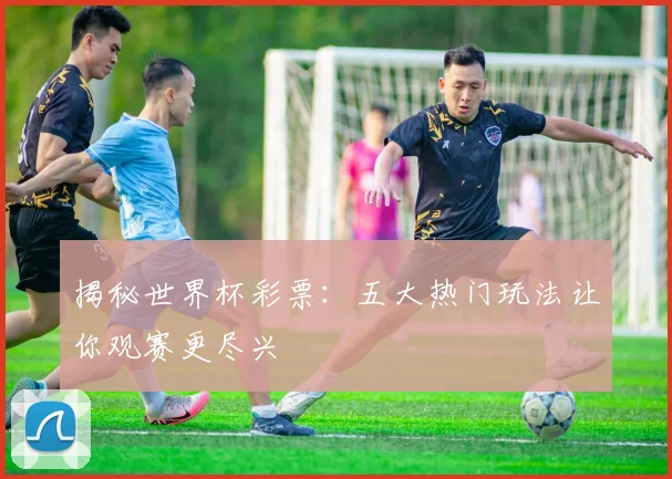 揭秘世界杯彩票：五大热门玩法让你观赛更尽兴